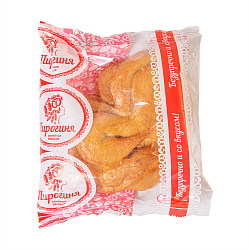 БУЛОЧКА ПЛЮШКА МОСКОВСКАЯ ПИРОГИНЯ 110ГР