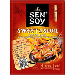 CОУС ДЛЯ ПРИГОТОВ КИСЛО-СЛАДКИЙ СЕН СОЙ 120Г CОУС ДЛЯ ПРИГОТОВ КИСЛО-СЛАДКИЙ СЕН СОЙ 120Г