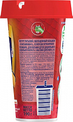 БЗМЖ ЙОГУРТ РАСТИШКА ПИТ КЛУБНИЧНЫЙ ПЛОМБИР 190ГР