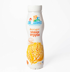 БЗМЖ ЙОГУРТ СЕЛО ДОМАШКИНО 2.0% ЗЛАКИ И ОТРУБИ 270ГР ПЭТ