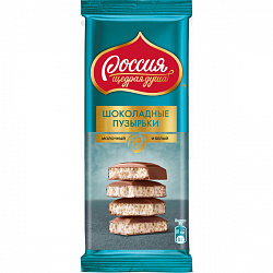 ШОКОЛАД РОССИЯ БЕЛЫЙ ПОРИСТЫЙ 70ГР