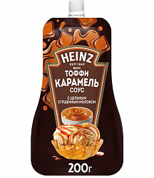 СОУС ХАЙНЦ ВКУС ТОФФИ КАРАМЕЛЬ 200Г Д/П
