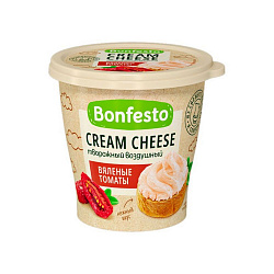 БЗМЖ СЫР ТВОРОЖНЫЙ КРЕМЧИЗ ВОЗДУШНЫЙ ВЯЛЕННЫЕ ТОМАТЫ 65% 125ГР