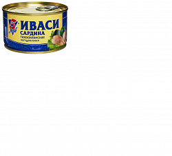 ИВАСИ 5 МОРЕЙ САРДИНА ТИХООК. НАТУРАЛЬНАЯ Ж/Б 12*240Г