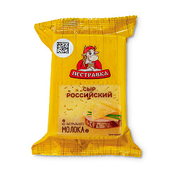 БЗМЖ СЫР ПЕСТРАВКА РОССИЙСКИЙ 50% 200ГР