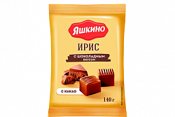 ИРИС ЯШКИНО С ШОКОЛАДНЫМ ВКУСОМ 140ГР