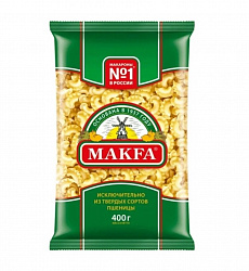 МАКАРОНЫ МАКФА ГРЕБЕШКИ 400ГР