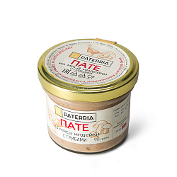 ПАТЕ ИЗ МЯСА ИНДЕЙКИ С ГРИБАМИ 90ГР