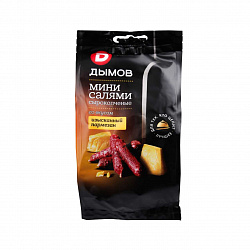 КОЛБАСКИ МИНИ-САЛЯМИ ИЗЫСКАННЫЙ ПАРМЕЗАН ДЫМОВ С/К 50ГР