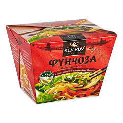 ФУНЧОЗА ПОД ЯПОНСКИМ СОУСОМ С МИСО ПАСТОЙ СЕН СОЙ 125Г