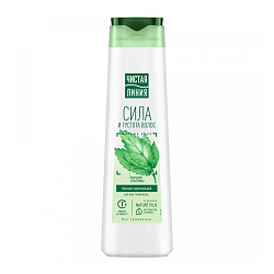 БАЛЬЗАМ ОПОЛАСКИВАТЕЛЬ ЧИСТАЯ ЛИНИЯ С КРАПИВОЙ 380МЛ