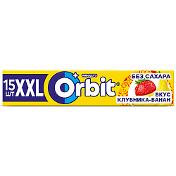 Ж/Р ОРБИТ XXL КЛУБНИКА-БАНАН 20,4ГР